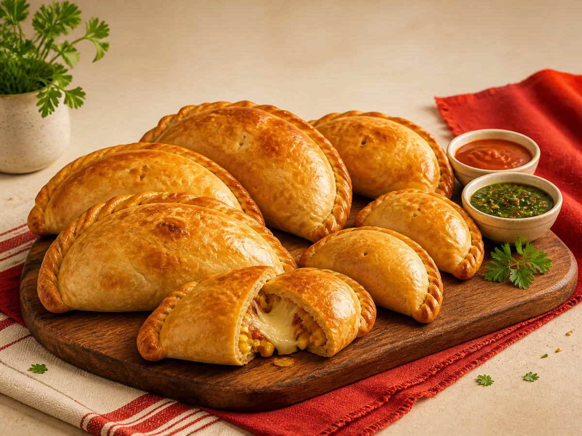 Tabla de empanadas familiares La Empanadota